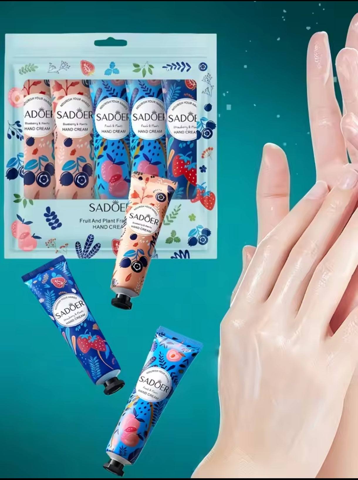 Ensemble de 5 crèmes