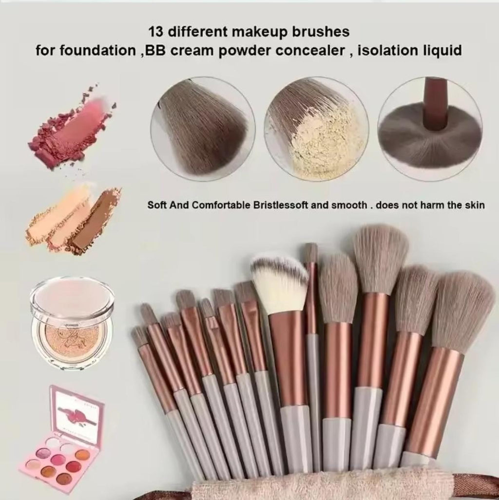 Ensemble de pinceaux de maquillage professionnel
